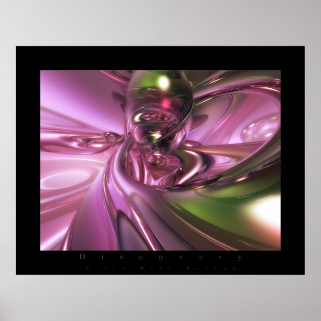 Póster Abstrato (Frente)