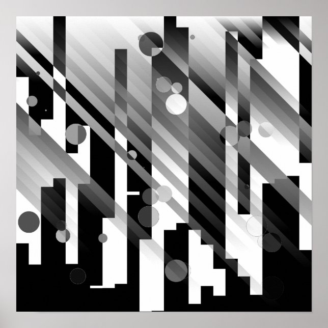 Poster Abstrato (Frente)