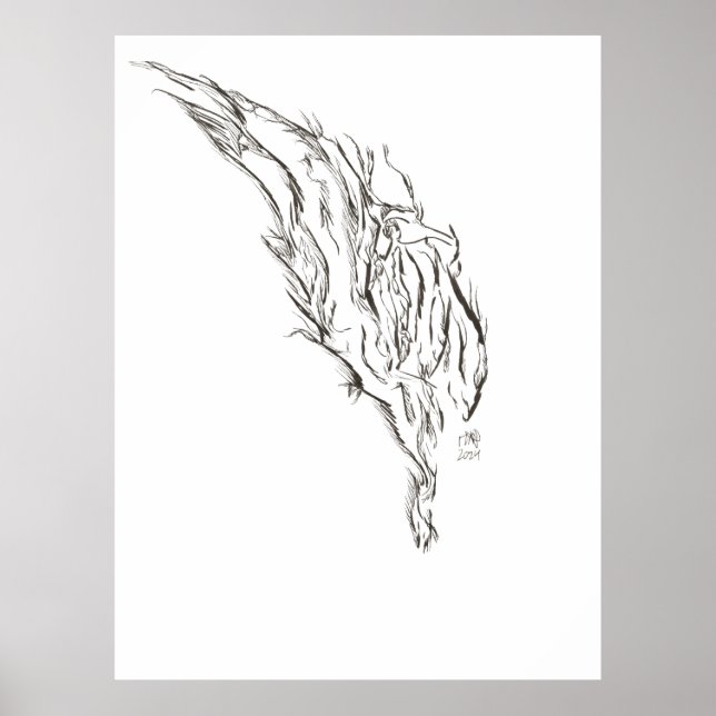 Poster abstrato (Frente)