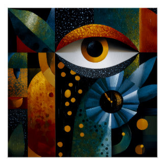 Póster Abstrato