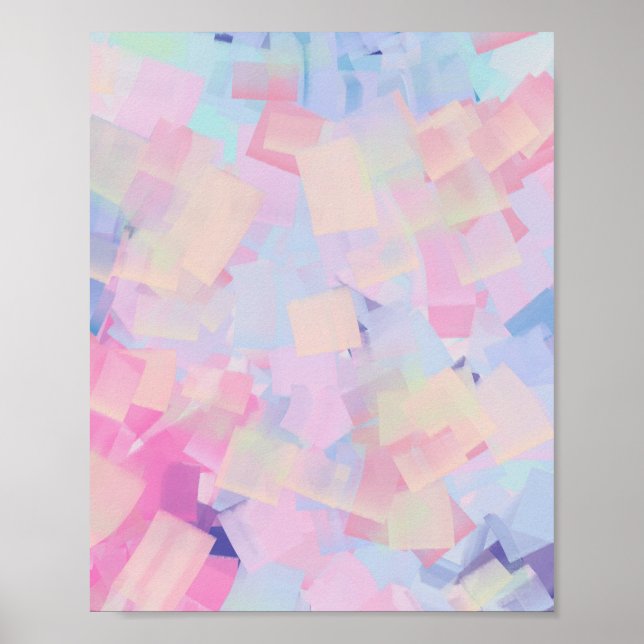 Poster Abstrato (Frente)