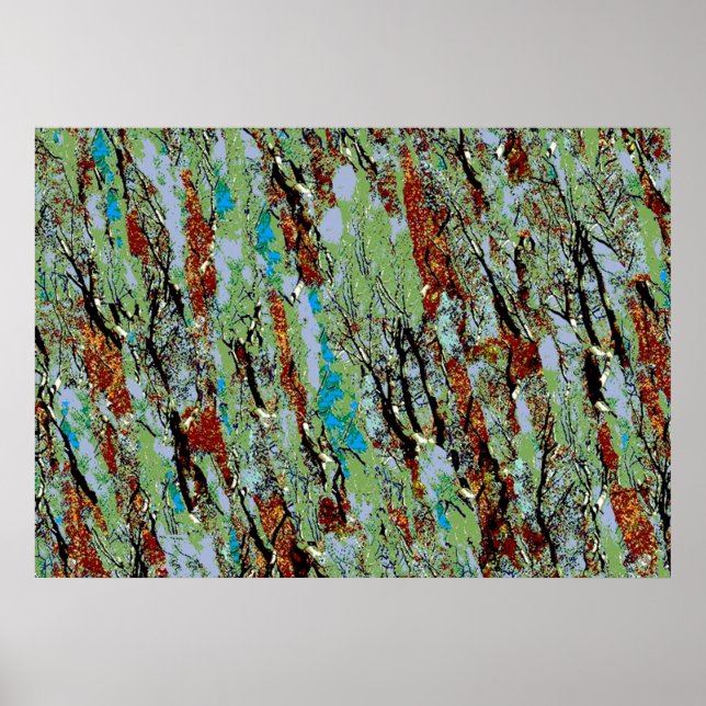 Póster abstrato (Frente)