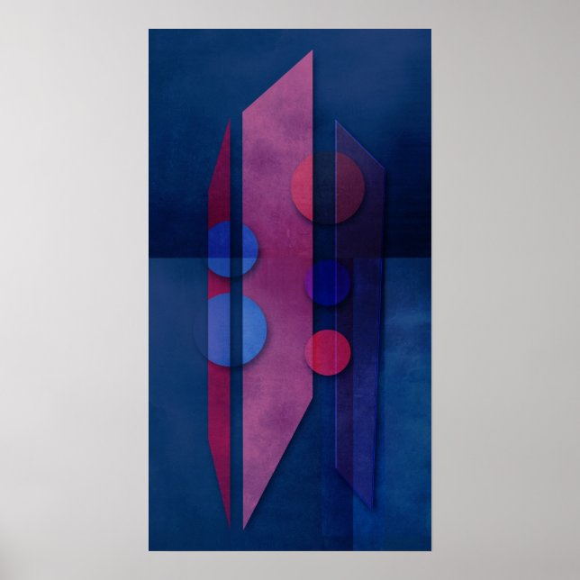 Poster Abstrato 009 Art (Frente)