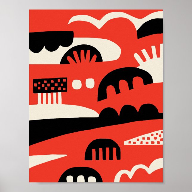 Poster Abstrato 281219b (Frente)