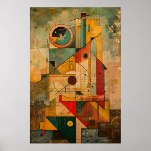 Poster abstrato 868