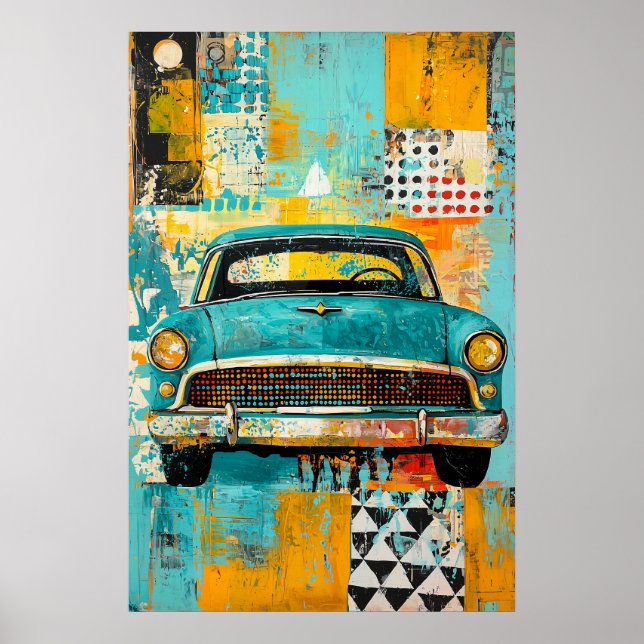 Poster abstrato 872 (Frente)