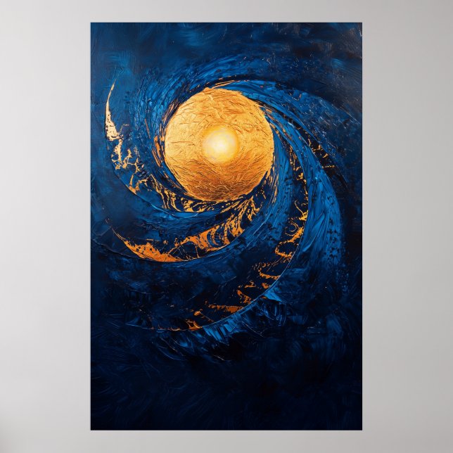 Poster abstrato 882 (Frente)