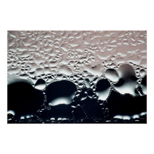 Póster Abstrato água cai