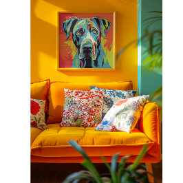 Poster Abstrato Animal, Grande Dane