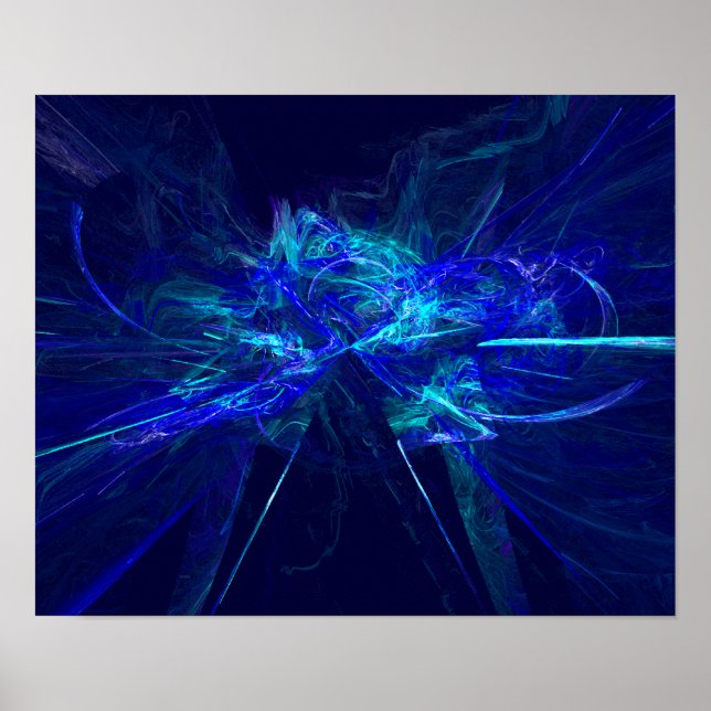 Póster Abstrato art 2 (Frente)