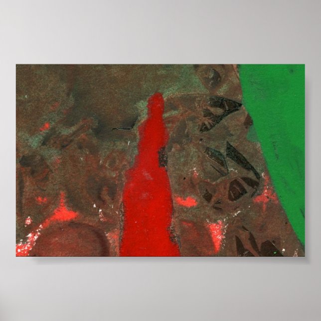 Póster Abstrato Art Mini-Poster (Frente)