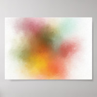 Abstrato Art Vermelho Amarelo Azul Verde Rosa Púrp