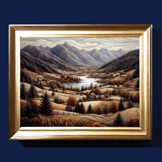 Poster Abstrato Artística VI (Criador carregado)