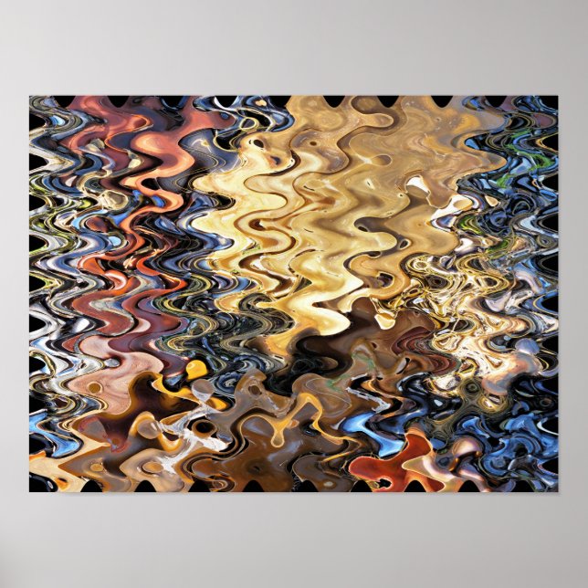 PÓSTER ABSTRATO BEACH (Frente)