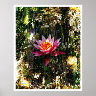 Póster Abstrato claro 4: Nosso coração