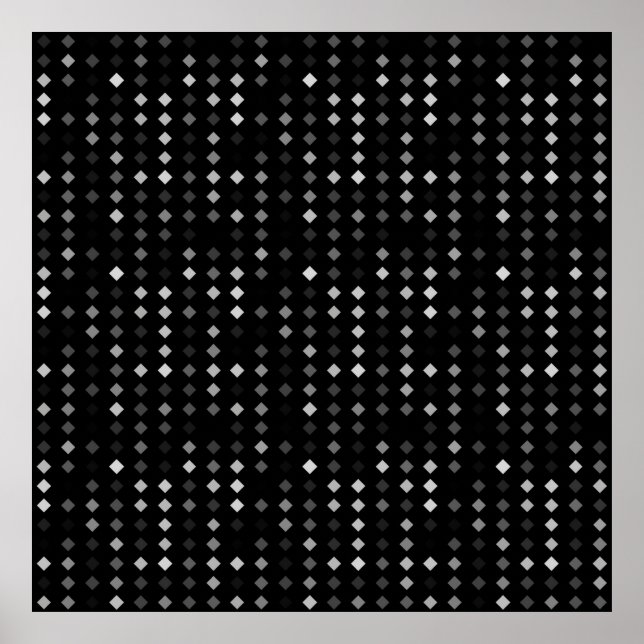 Poster Abstrato com um plano de fundo sem costura com mul (Frente)