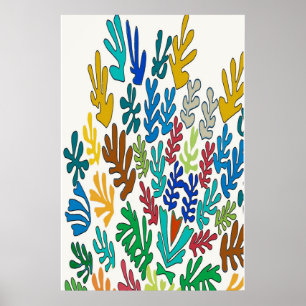 Póster Abstrato (Coração)
