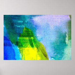 Poster Abstrato d aquarela pintada de fundo abstrato,acr