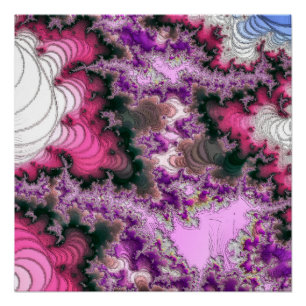 Póster Abstrato DE ÁGUA