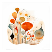 Abstrato de aquarela de fusão moderna