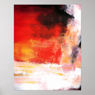 Póster Abstrato de arte moderna - Trabalhos de arte minim