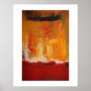 Póster Abstrato de arte moderna - Trabalhos de arte minim