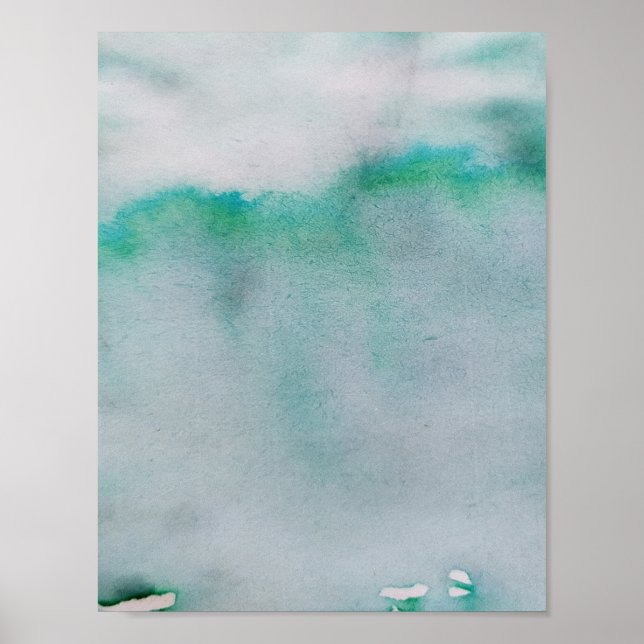 Poster Abstrato de colorido com edição mínima para adicio (Frente)