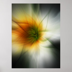 Poster Abstrato de explosão