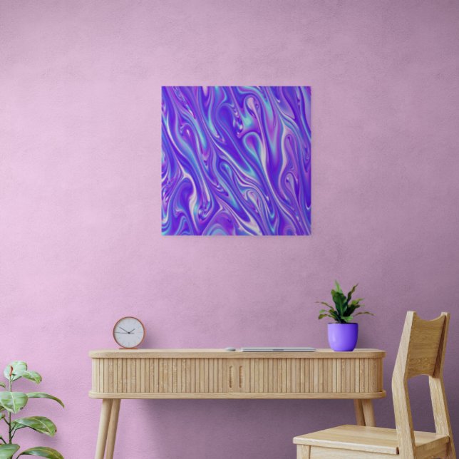 Póster Abstrato de Mermaid Giggles (Criador carregado)