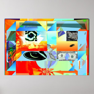 Póster Abstrato do céltico