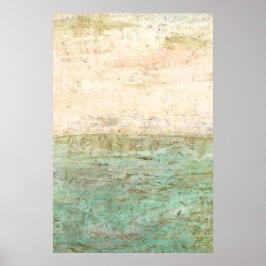Poster Abstrato Dois Tone Art
