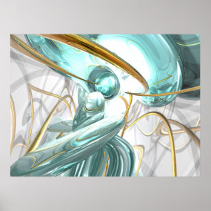 Poster abstrato dos sonhos Teary