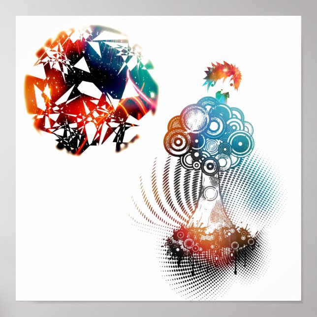 Póster Abstrato Dream (Frente)