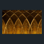 Poster Abstrato elegante art deco geométrico ornamentado<br><div class="desc">Abstrato elegante art deco geométrico de fundo texturizado de ouro ornamentado.</div>