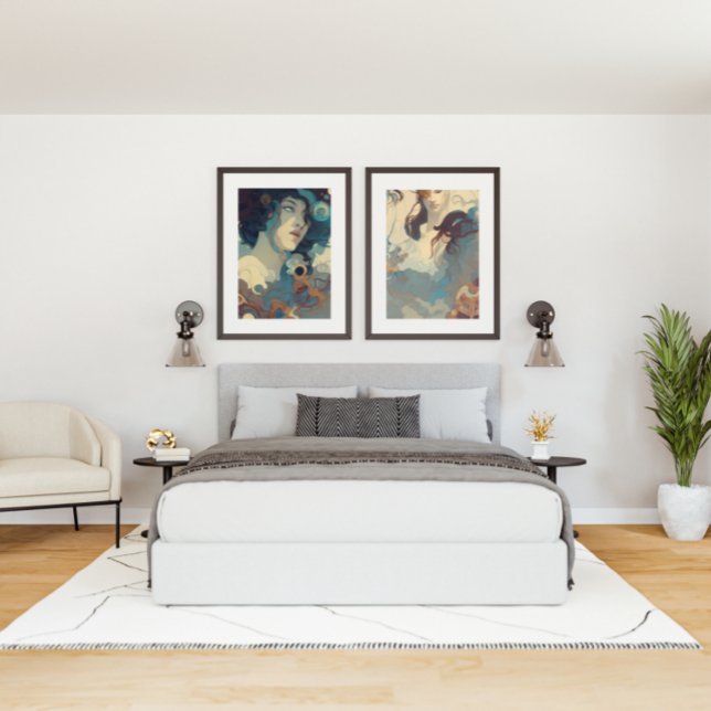 Poster Abstrato Essência De Zen (Criador carregado)