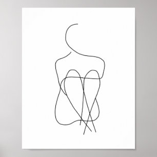 Poster Abstrato Figura 1