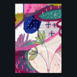 Poster Abstrato Funky por Amy Moen<br><div class="desc">Arte floral abstrato colorida e divertida de Amy Moen</div>