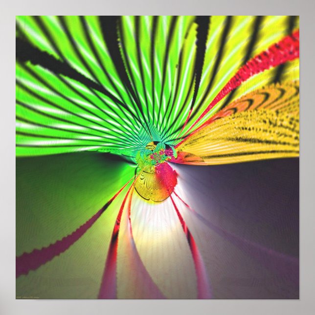 Póster Abstrato Geometria 1.1a (Frente)
