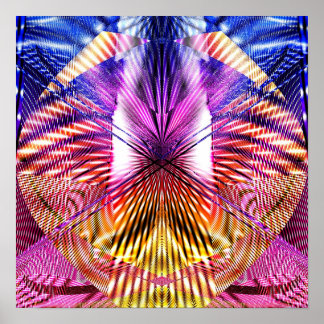 Poster Abstrato Geometria 1.2d