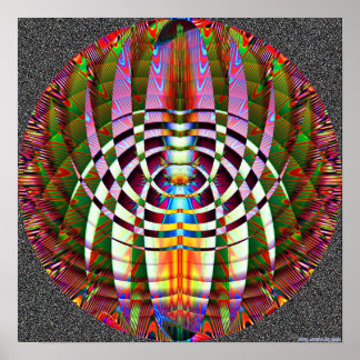 Poster Abstrato Geometria 3.2b