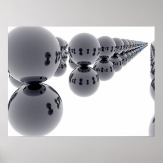 Póster Abstrato Geometria A