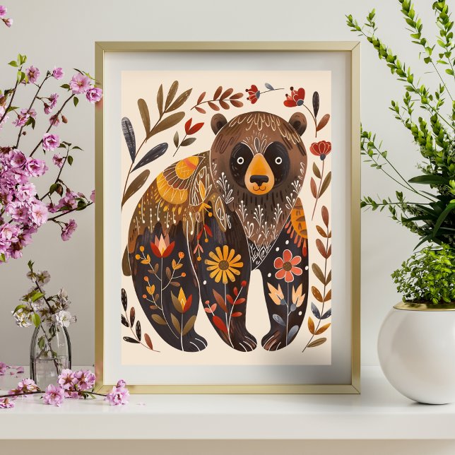 Poster Abstrato Geométrico (Matte) Nórdico 15x19 (Criador carregado)