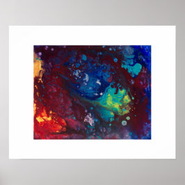 Poster Abstrato Interstellar