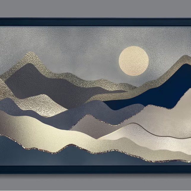 Póster Abstrato Landscape Poster (Criador carregado)