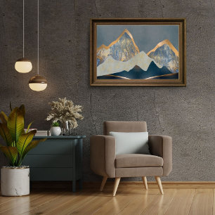Póster Abstrato Landscape Poster