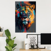 Abstrato Lion 2