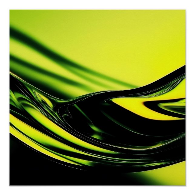 Póster Abstrato liqui fundo (Frente)
