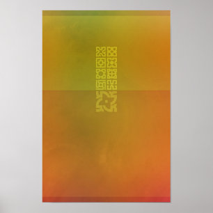 Póster Abstrato Magnetismo 02