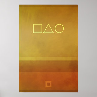 Póster Abstrato Magnetismo 05 - Mod -01