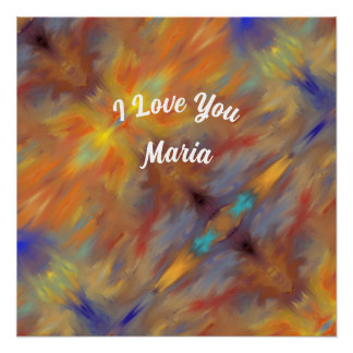 Póster Abstrato marble Liquificado Poster Colorido